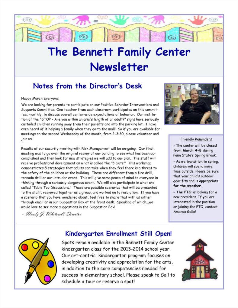 bennett family center newsletter 011 788x10