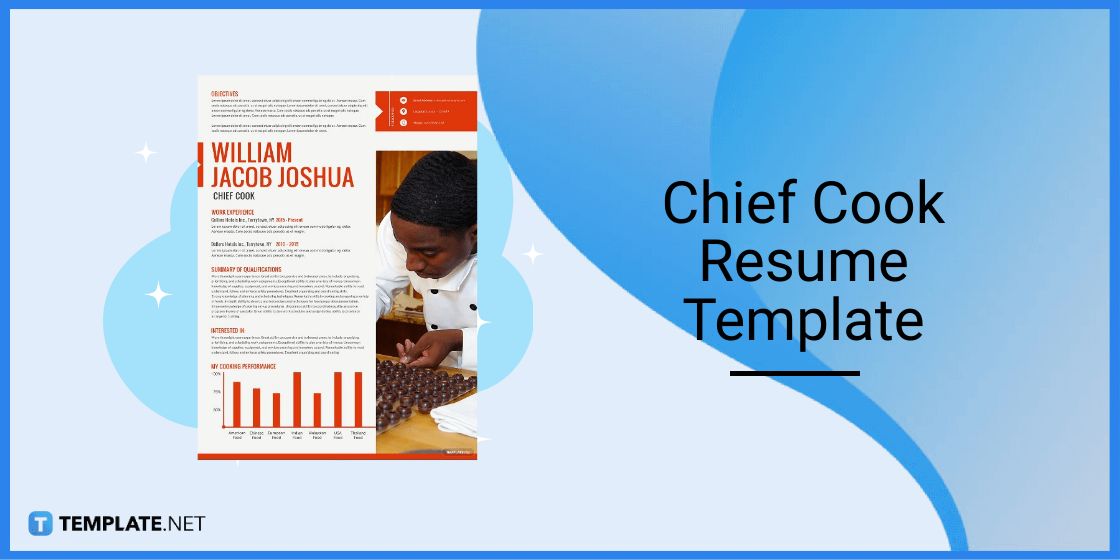 chief cook resume template