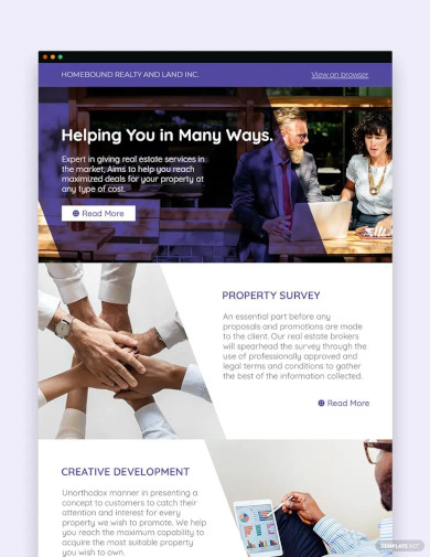 company newsletter template