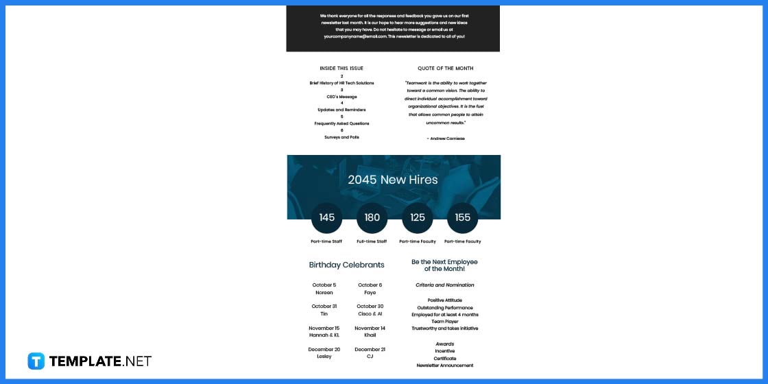 how to create an outlook newsletter template templates examples 2023 step