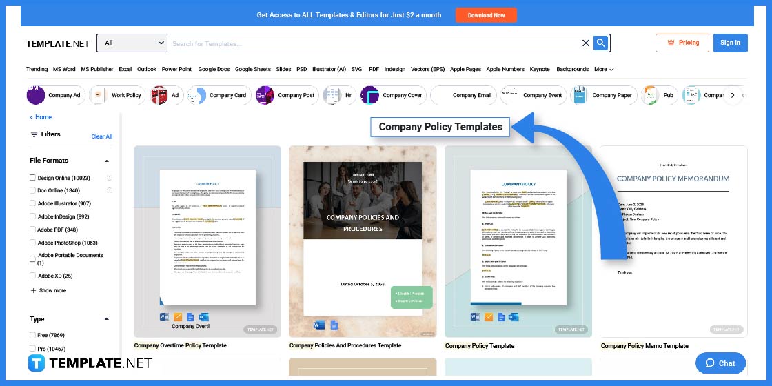 how to make a company policy templates examples 2023 step