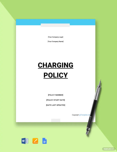 it charging policy template