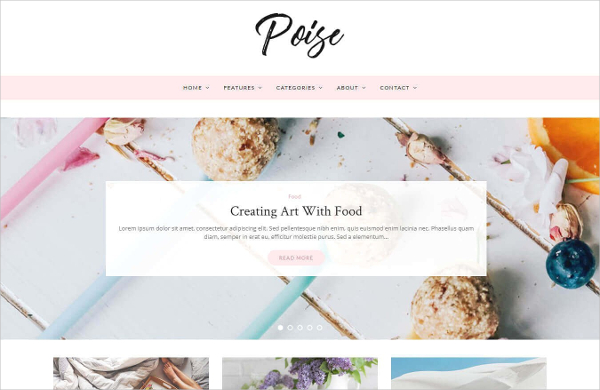 minimalist multipurpose personal blog