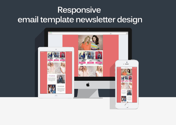 outlook responsive newsletter design template