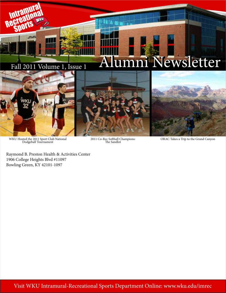 11+ Sports Newsletter Templates Free PDF, Docs, PSD Format Download