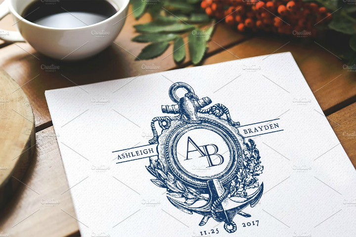 anchor-nautical-wedding-monogram-template