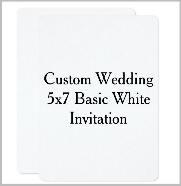 custom blank wedding gift invitationtemplate
