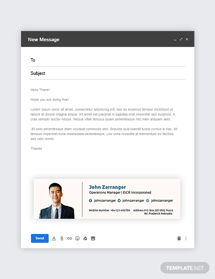 Download Business Email Signature - 8+ Free PDF, PSD, HTML ...