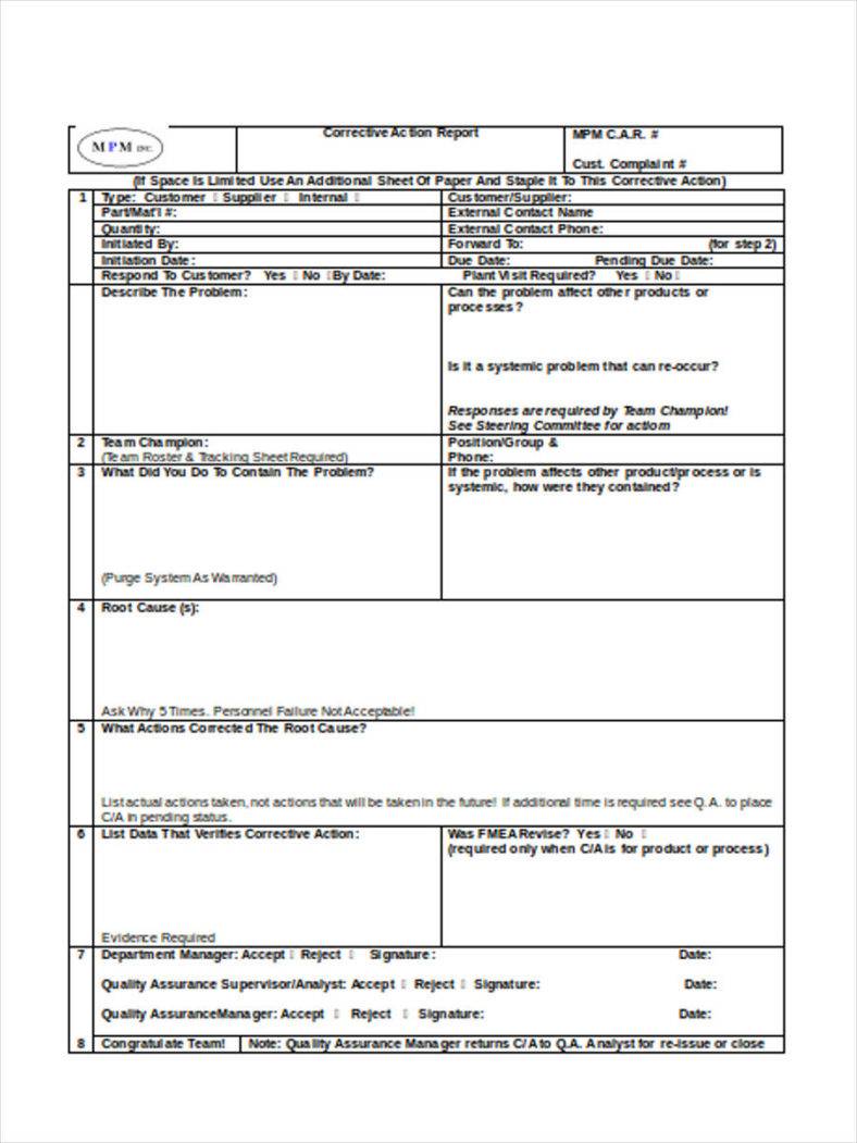 9+ Employee Correction Forms & Templates PDF, DOC Free & Premium
