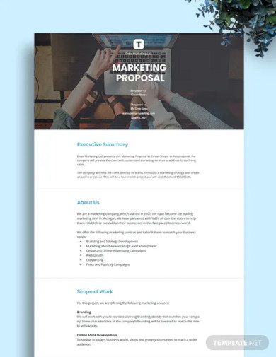 14+ Marketing Proposals for a Restaurant, Cafe, and Bakery - Free PDF ...