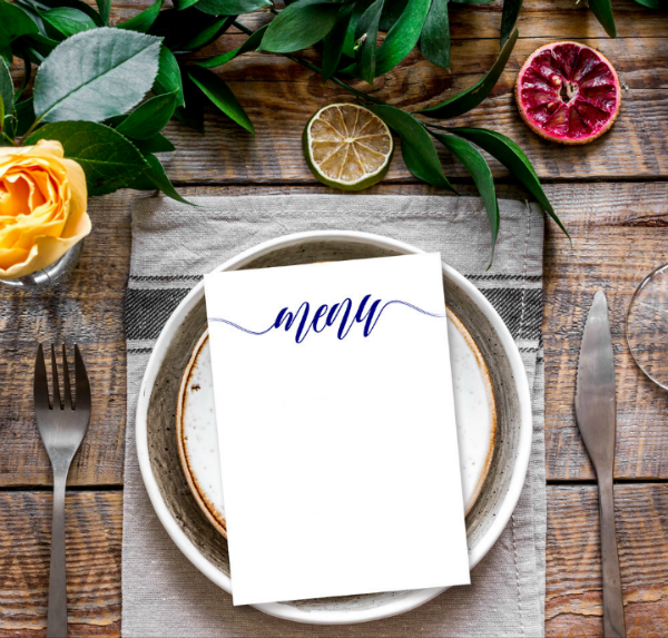 Dinner Menu Analyse Wedding Menu Card Event Menu DOWNLOAD Wedding