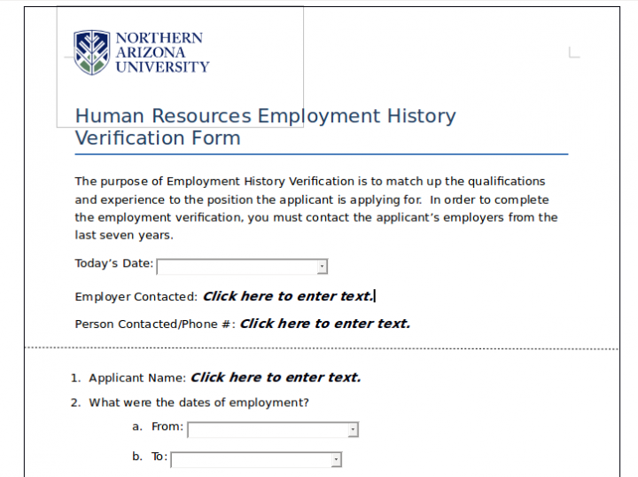 9+ Employment History Verification Forms & Templates PDF, DOC Free & Premium Templates