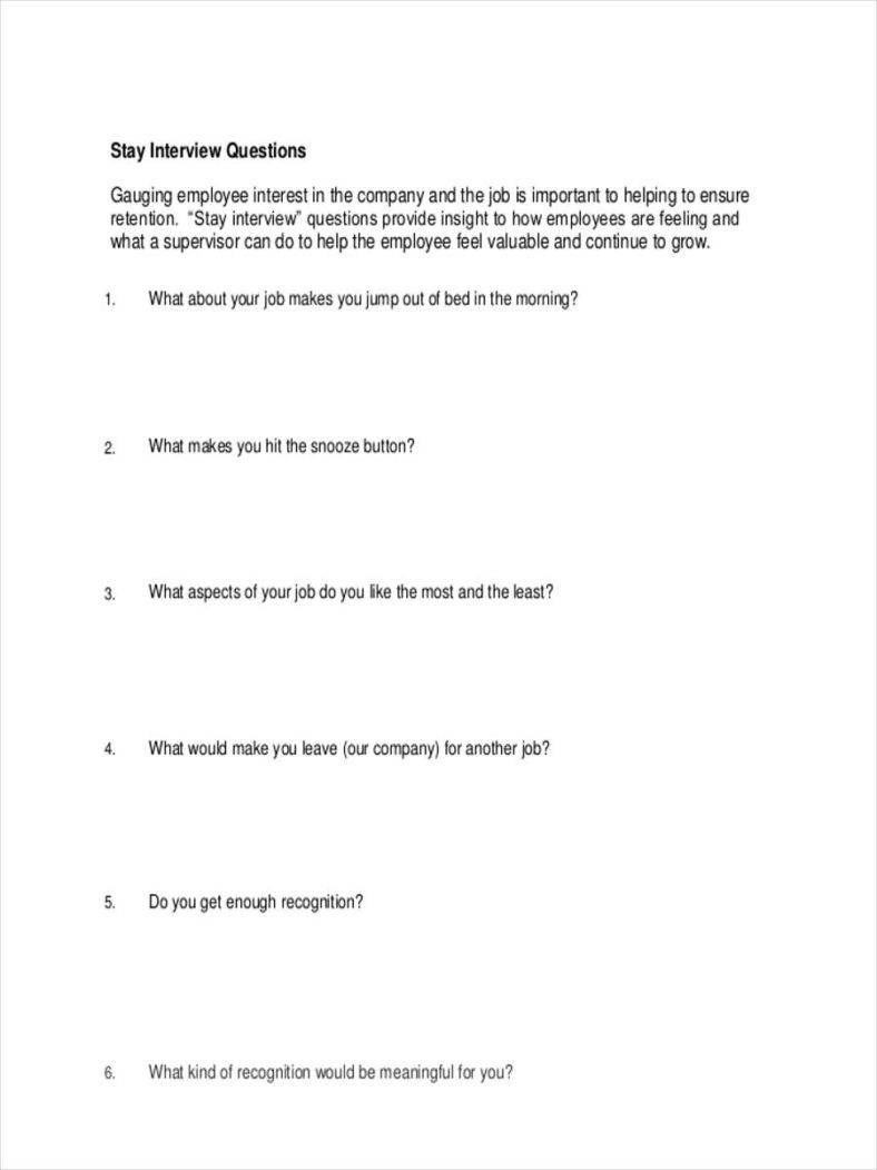 stay interview exit questionnaire 788x10