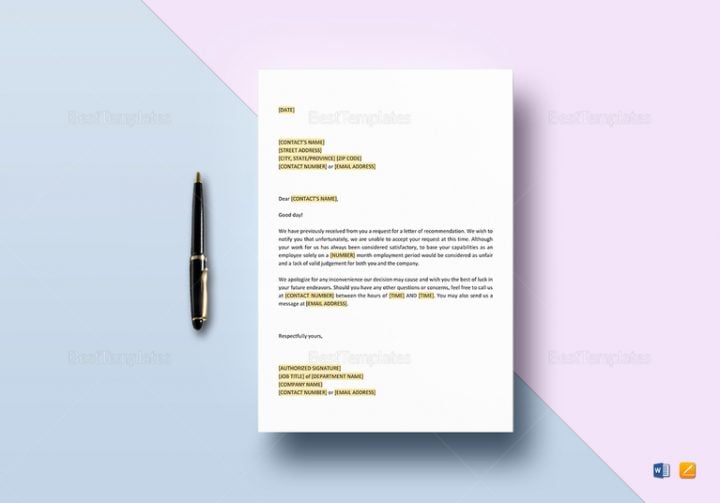 verification of employment and letter of recommendation mockup 767x536 e151150