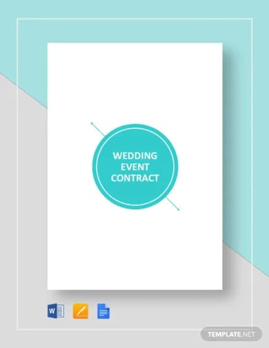 wedding-event-contract-template