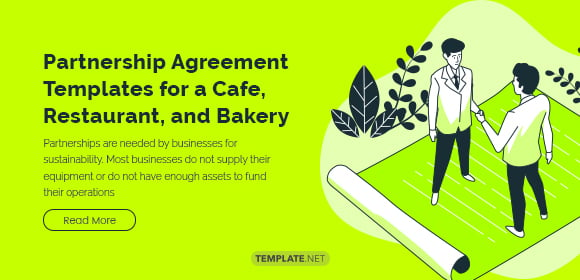 partnership agreement templates for a cafe restaurant and bakery