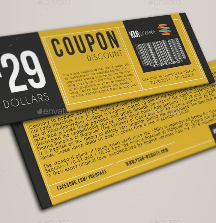 30+ Discount Coupon Designs & Templates PSD, Ai, Word, EPS