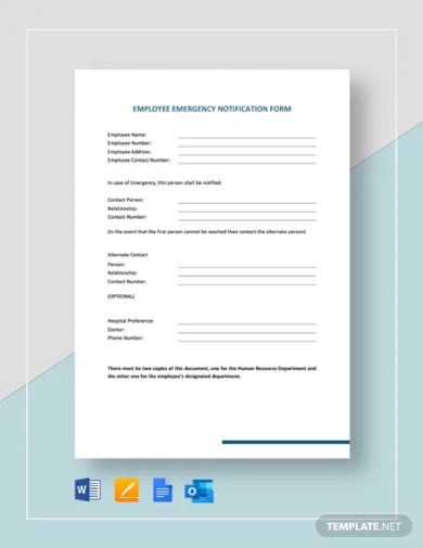 employee-emergency-notification-form-template