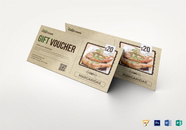 19 Appetizing Restaurant Lunch Coupon Templates PSD Ai Word