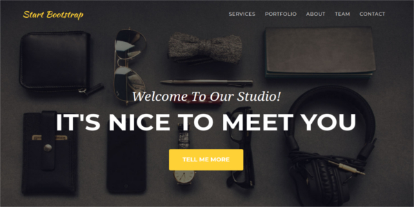 free agency bootstrap 4 theme
