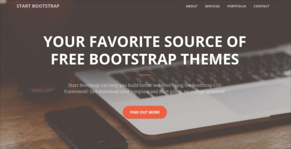 free bootstrap  themes template﻿s