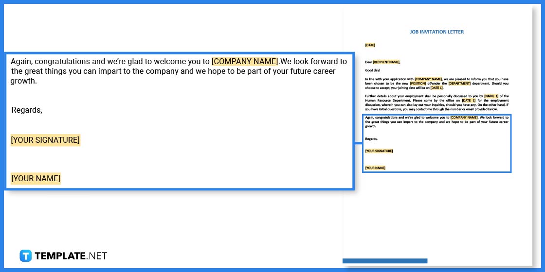 How To Make/Create a Job Invitation Letter [Templates + Examples] 2023