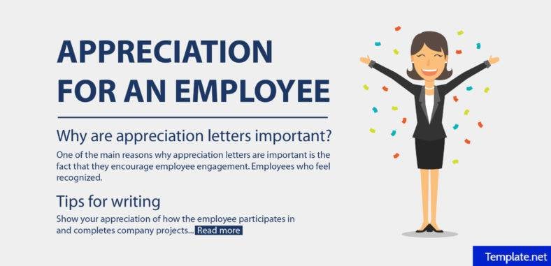 how to write a letter of appreciation for an employee 788x