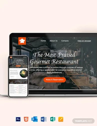 restaurant-newsletter-template