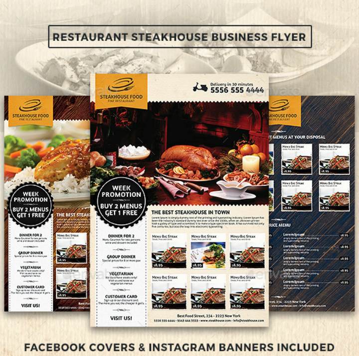 17+ Restaurant Advertising Designs & Templates PSD, AI