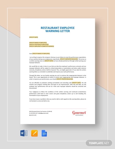 restaurant-employee-warning