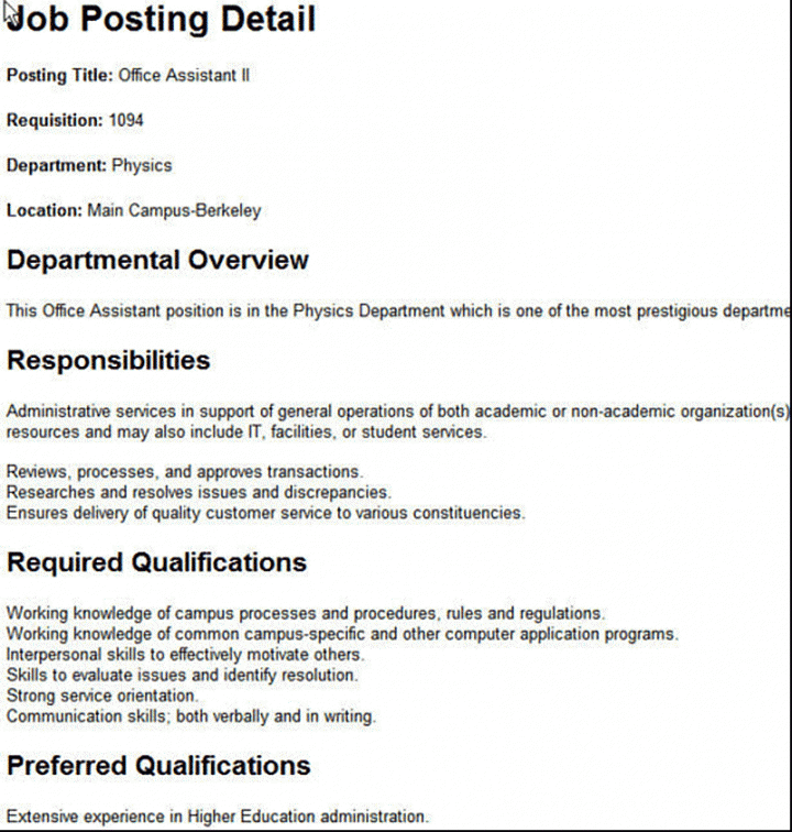 13  Notice of Job Opening Forms