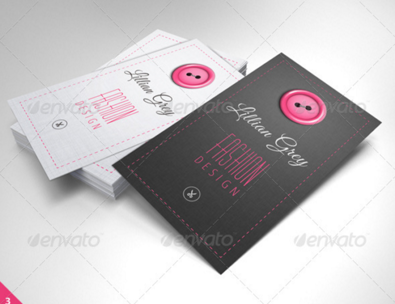 fashion designer business cards