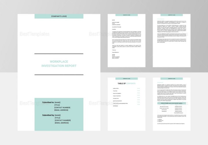 Harassment Investigation Checklist Free And Premium Templates