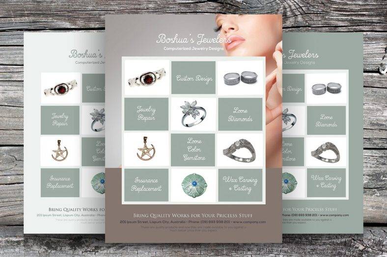 15+ Jewellery Flyer Designs and Templates Word, PSD, EPS Vector