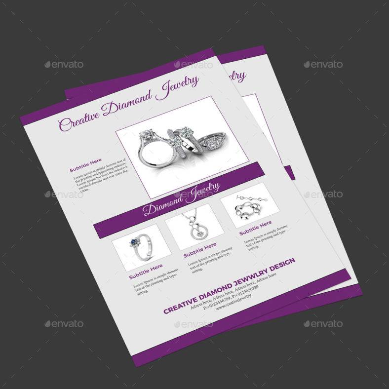 15 Jewellery Flyer Designs And Templates Word Psd Eps