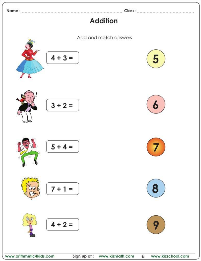 kindergarten worksheet free premium templates