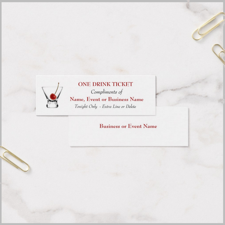 free-restaurant-complimentary-drink-ticket-template