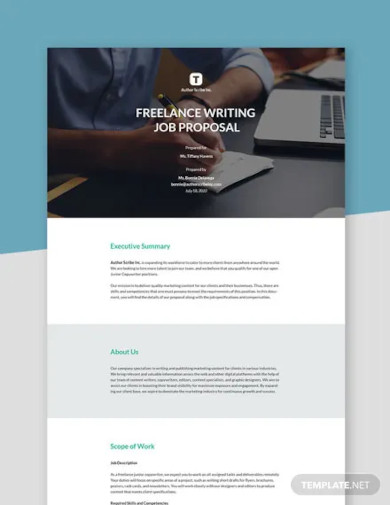 How to Write a Freelance Proposal Templates