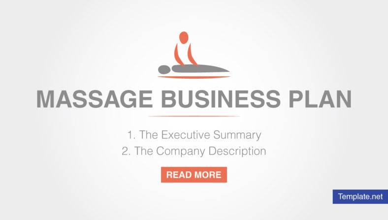 business plan for massage business