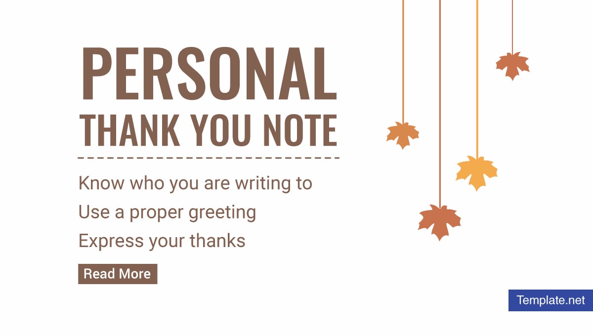 How to Write a Personal Thank You Note  Free & Premium Templates Regarding Personal Thank You Note Template