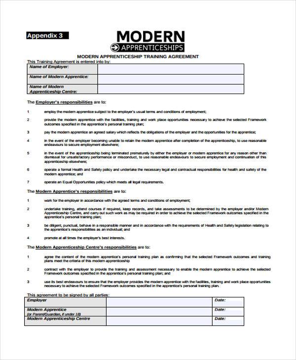 How to Make an Apprenticeship Contract Agreement