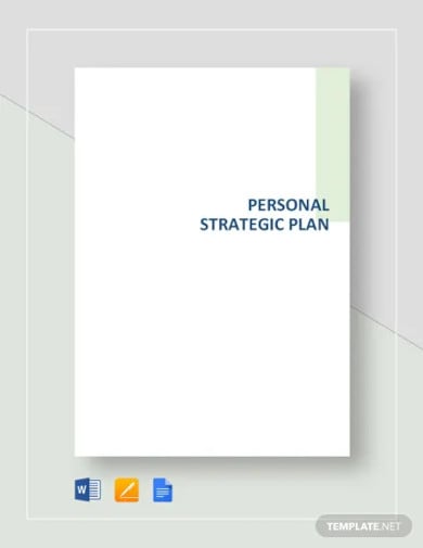 personal strategic plan template