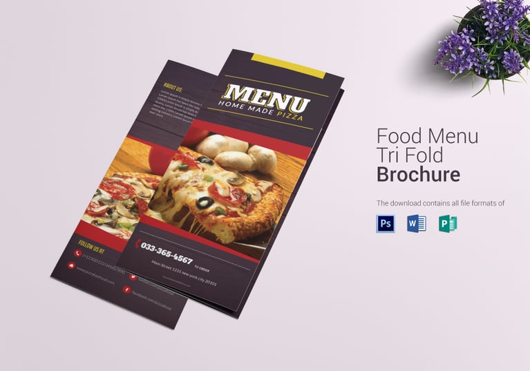 pizza-restaurant-menu-tri-fold-brochure-template