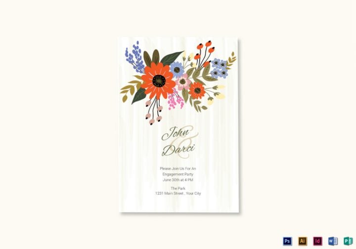 summer floral engagement announcement card 767x537 e