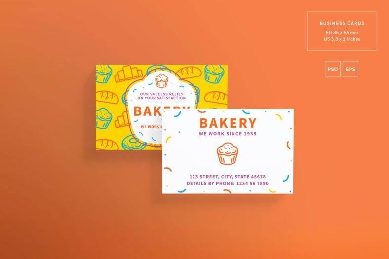 20+ Bakery Business Card Designs & Templates PSD, AI, InDesign, EPS