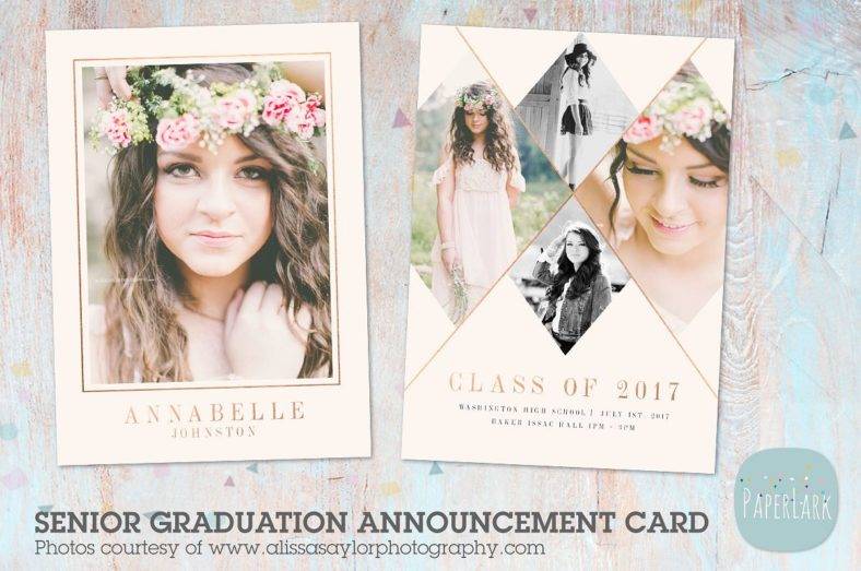 14+ Graduation Announcement Card Designs & Templates - PSD, AI