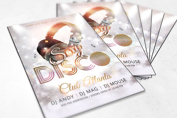 disco club flyer