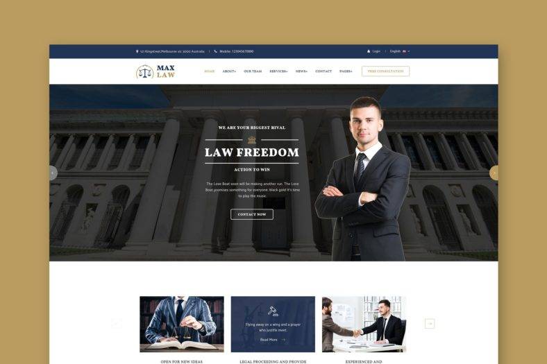 19+ Lawyer WordPress Themes for Attorneys, Legal & Law Firms