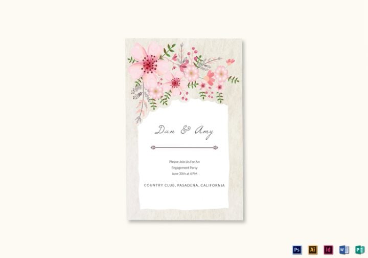 pink floral engagement card 767x537 e