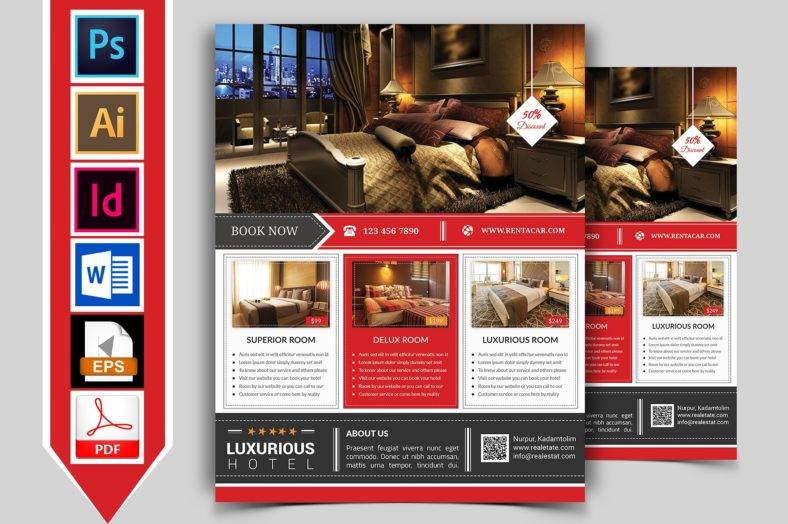 12+ Hotel Promotional Flyer Designs & Templates - PSD, AI 